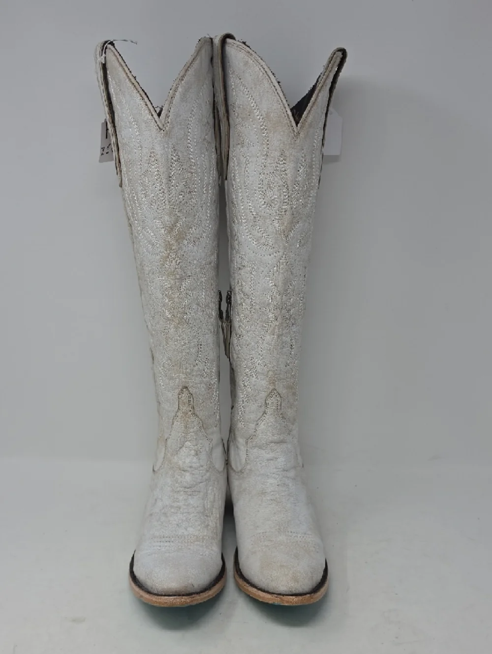 Lane Women's Monica Tall Western Boots - Round Toe Size 7.5